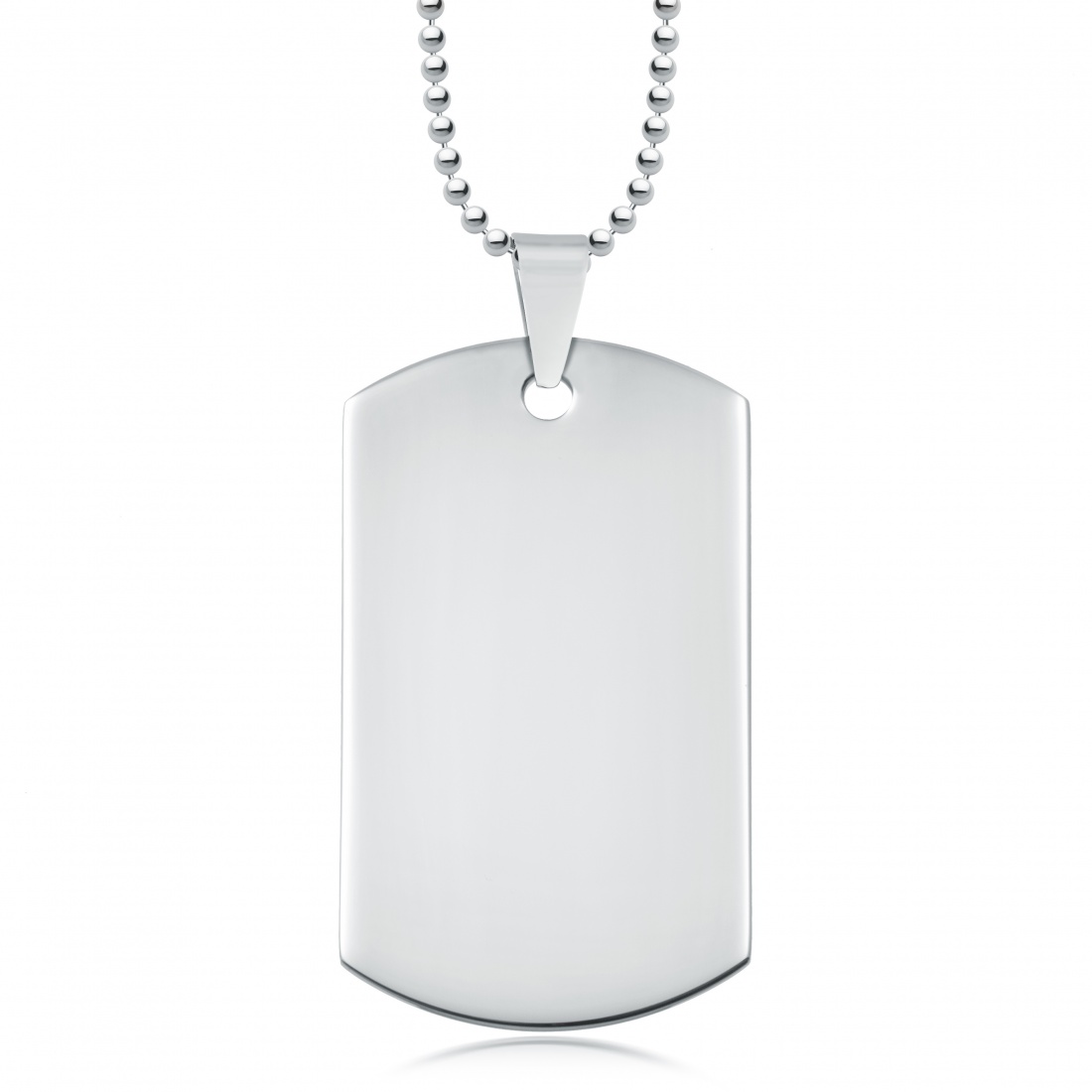 kids stainless steel army dog tags