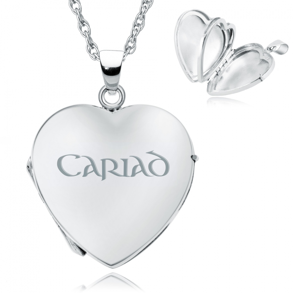 photo Heart Locket Necklace (can 