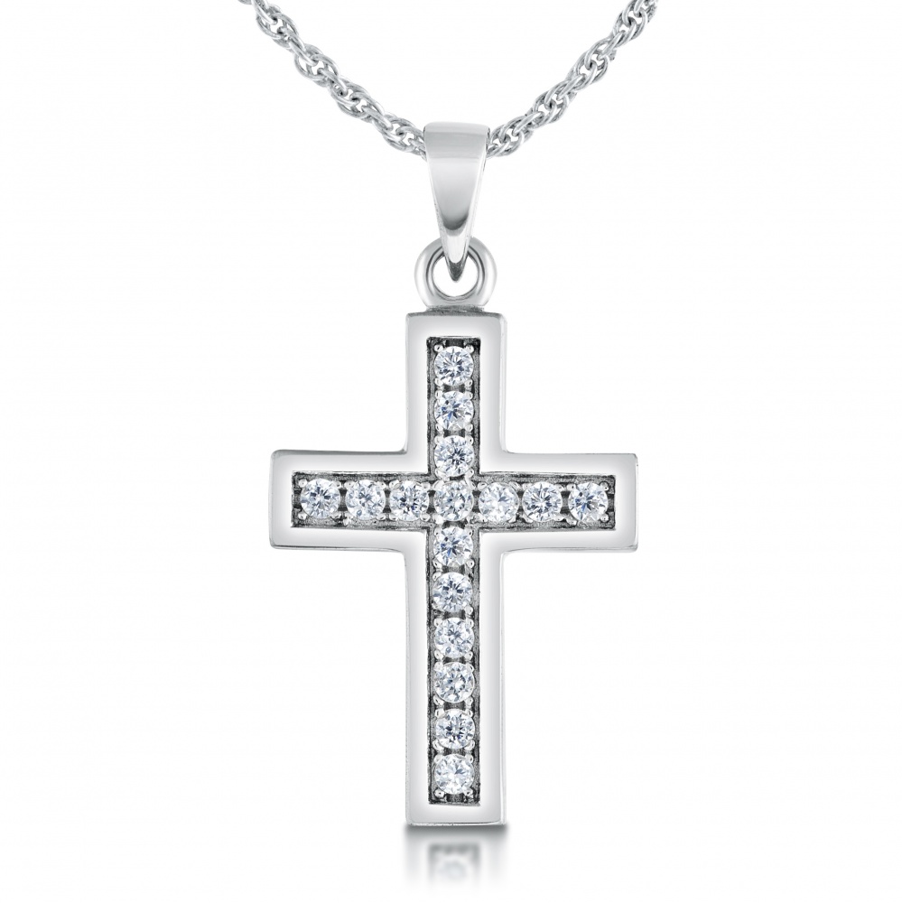 Ladies/Childs Small Cross Necklace 