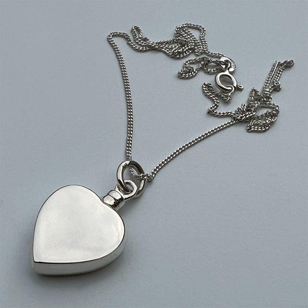 Ashes Pendant, Personalised / Engraved 925 Sterling Silver